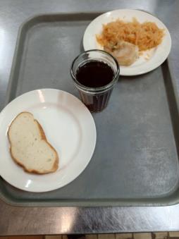 Меню 5-ого дня (первая пятница)